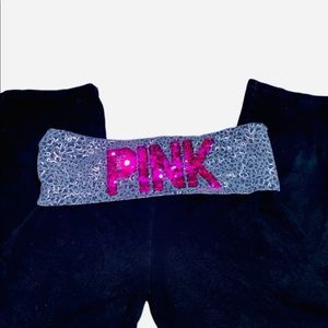 Pink Victoria Secret Bling Capri Yoga Pants Size M